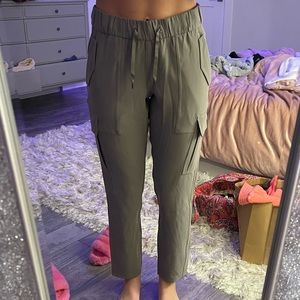 Light Green/Gray Lululemon Joggers